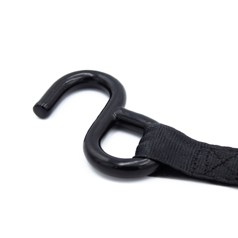 Sangles d'Arrimage Rétractables pour Auto et Moto - Jeu de 2 Compactes et Solides
