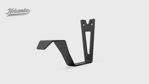 Support de Casque Moto Mural en Acier - Fixation Murale Robuste
